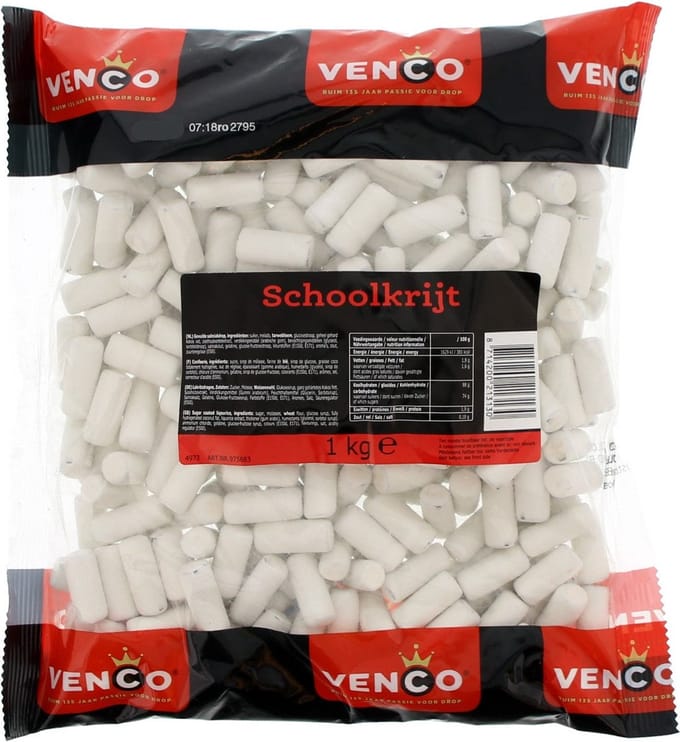 Venco - Schoolkrijt - 1 Kilo