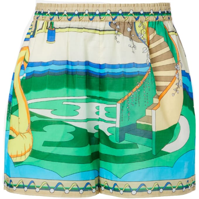 Tory Burch Fantasia shorts