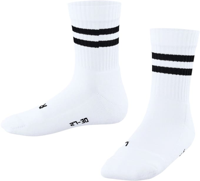 FALKE Dynamic SO gedessineerd katoen sokken kinderen wit - maat 27-30
