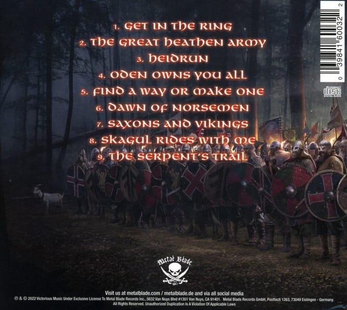 Amon Amarth - The Great Heathen Army (CD)