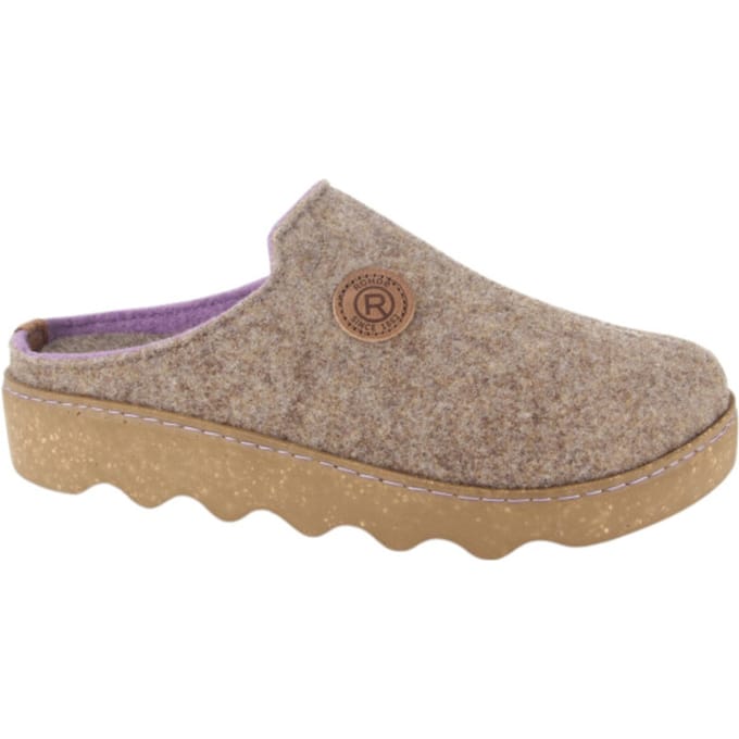 Rohde - 6120 - Dames pantoffels - Kleur: Taupe - Maat: 42
