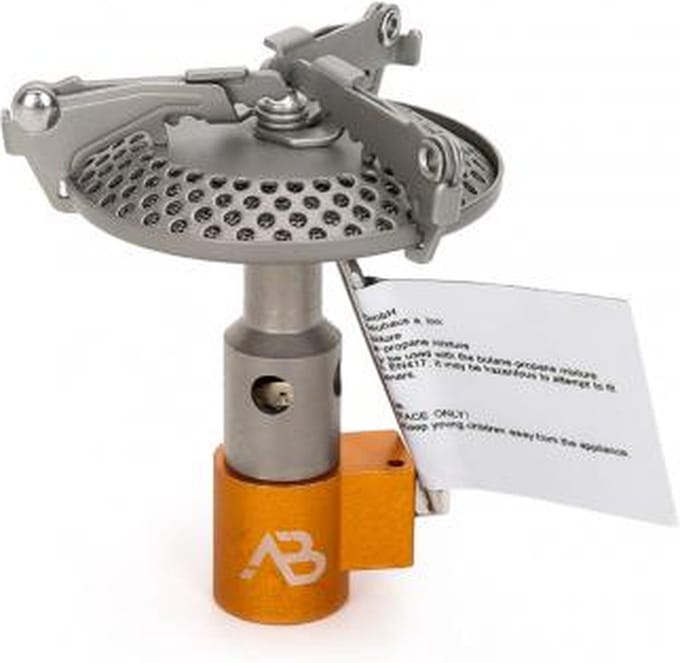 AB-16 ultra light compact gasfornuis inklapbaar , titanium
