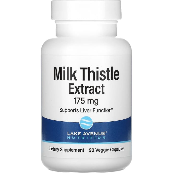 Lake Avenue Nutrition, extrait de chardon-Marie, 175 mg, 90 capsules végétales