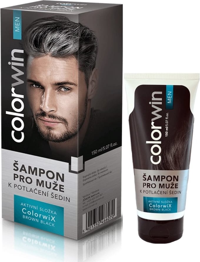 Colorwin - Šampon pro muže k potlačení šedin