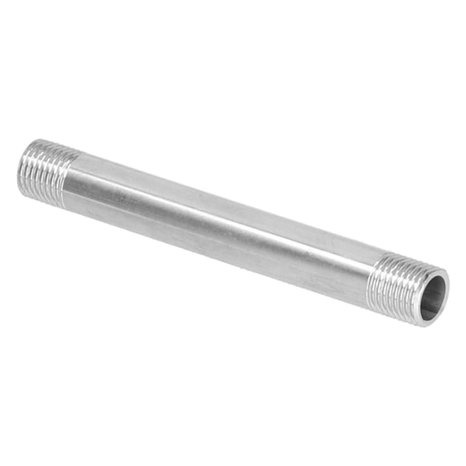 Raccord de tuyau en acier inoxydable G1 4 filetage mâle 10cm Raccord de tuyau fileté Joint Raccords de plomberie