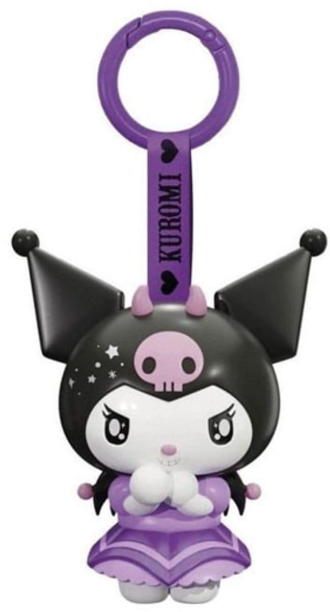 Hello Kitty Keyring Angel & Devil Kuromi 8 cm