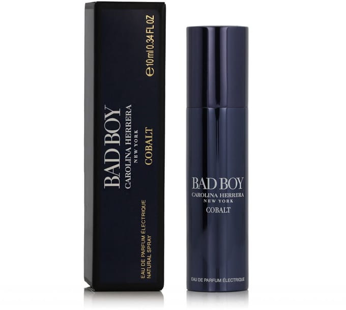 Carolina Herrera, Bad Boy Cobalt, Eau De Parfum, Pour Homme, 10 ml *Miniature