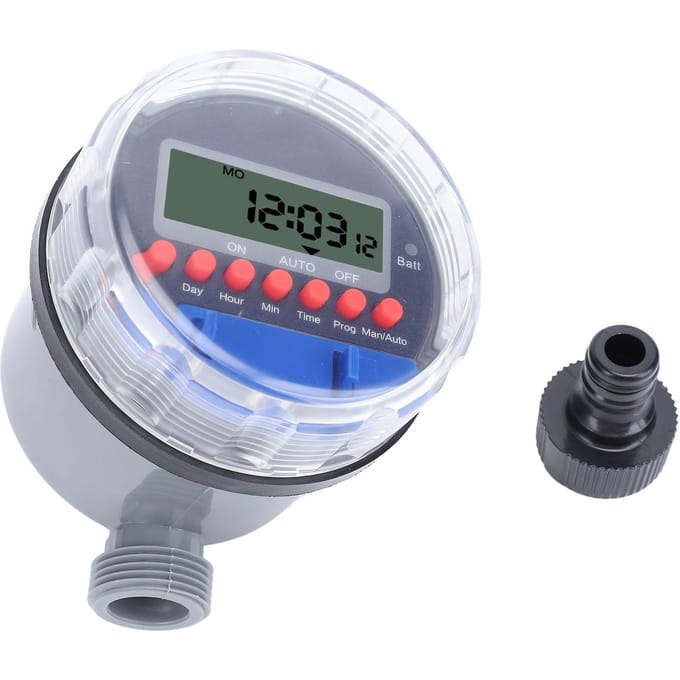 Sprinkler Timer LCD Scherm Display Elektronische Digitale Slang Kraan Irrigatie Water Timer voor Tuin gray