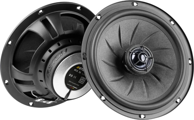 ETON PFX16 - Autospeaker - 16,5cm - 2 weg set - 165mm luidsprekers - 70 Watt RMS - 89dB - 3 Ohm