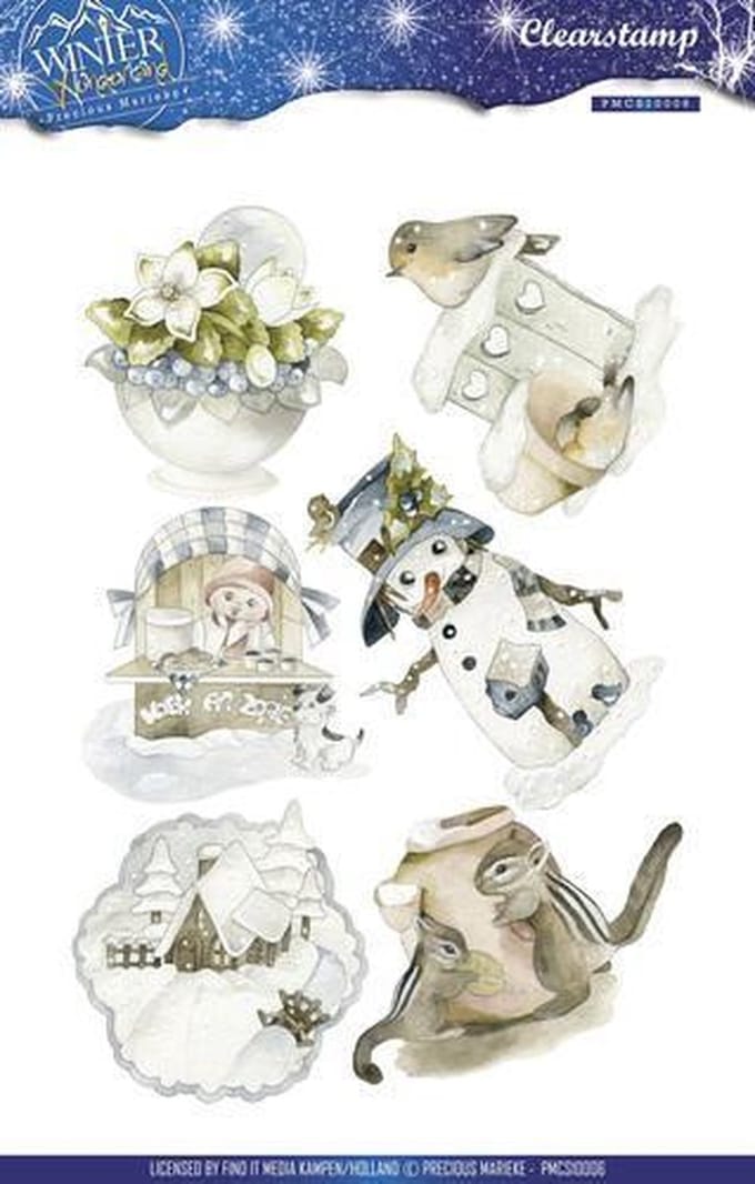 Clearstamp -  Precious Marieke - Winter Wonderland