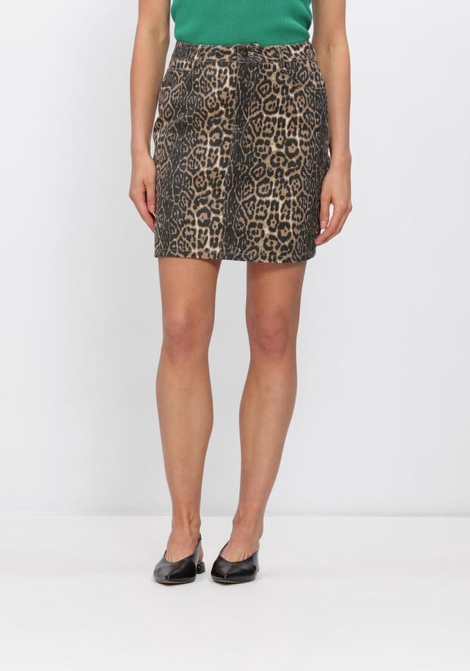 Ydence Skirt Daphne Dames - Korte rok - Bruin - Maat M