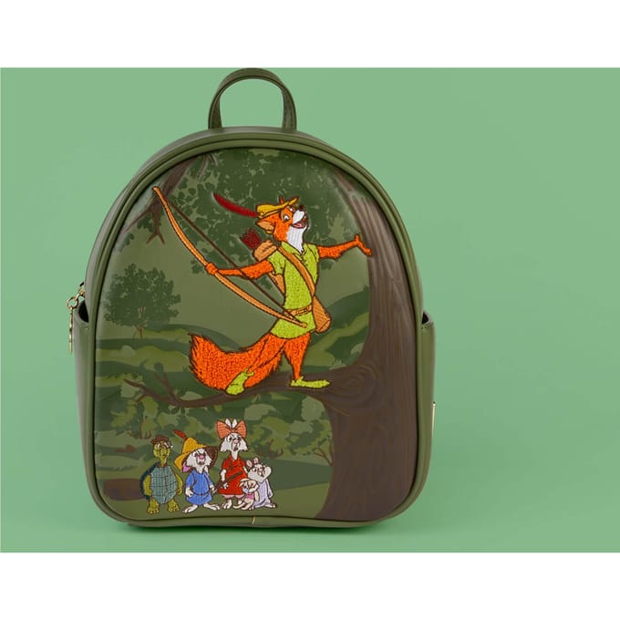 Loungefly Disney Robin Hood Forest Mini Backpack - VeryNeko Exclusive