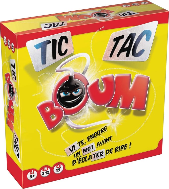 Tic Tac Boum Gezelschapsspel – Spannend en Snel Denksysteem