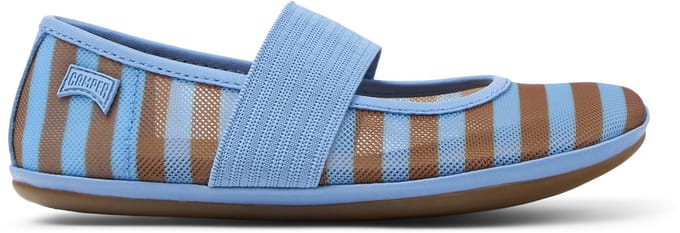 Camper Right Kids Ballerinas - Kinderen - Blauw Bruin - 27