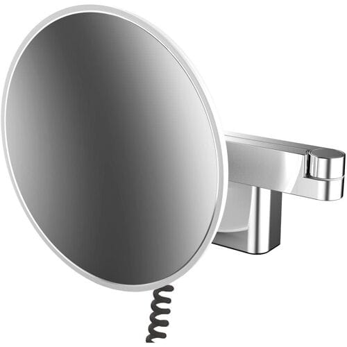 Emco LED shaving and vanity mirror wall model with 5x magnification 109506040