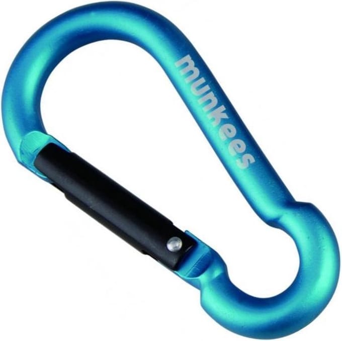 Munkees Karabijnhaak 8 X 80 Mm Blauw