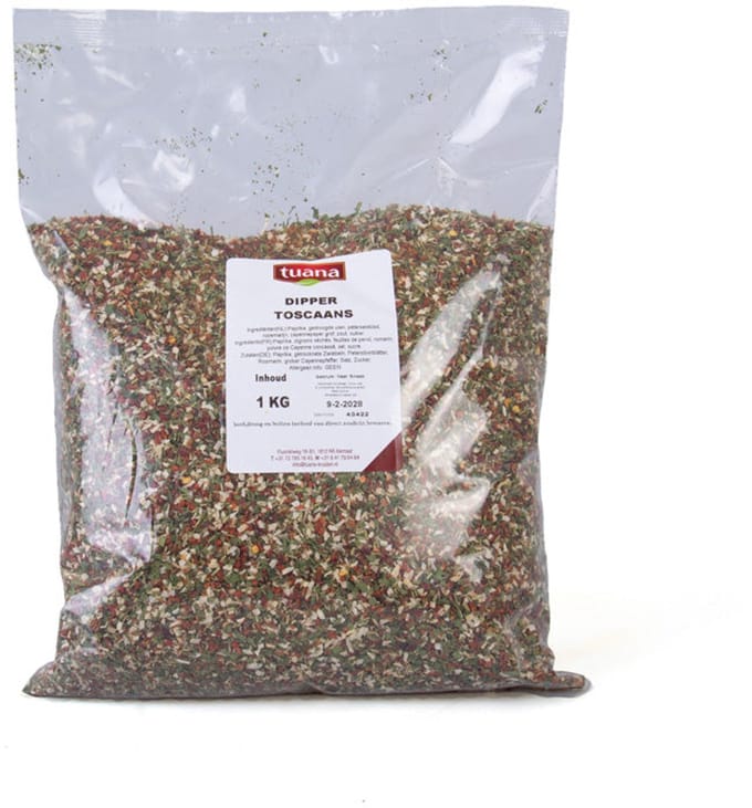 Tuana Kruiden - Dipper Toscaans - Strooibus 120 Gram - MP-D-0007