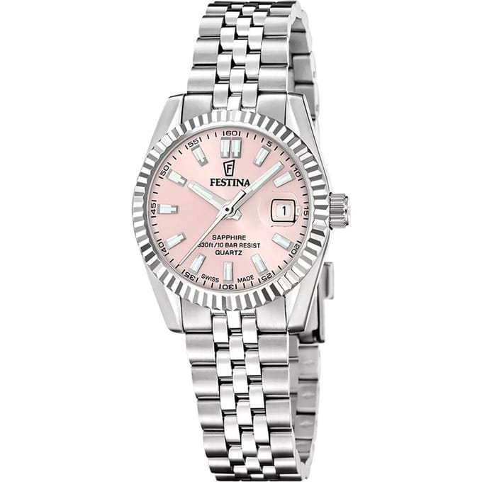 Festina Swiss Made F20087/2 Classic Steel Horloge