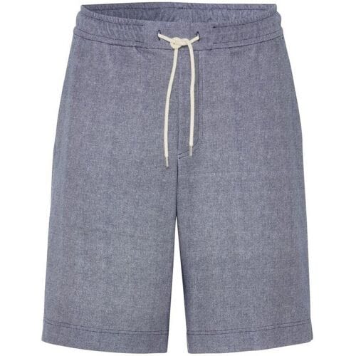 Desoto Bermuda Uni Color Drawstring Short Oxford Navy / male
