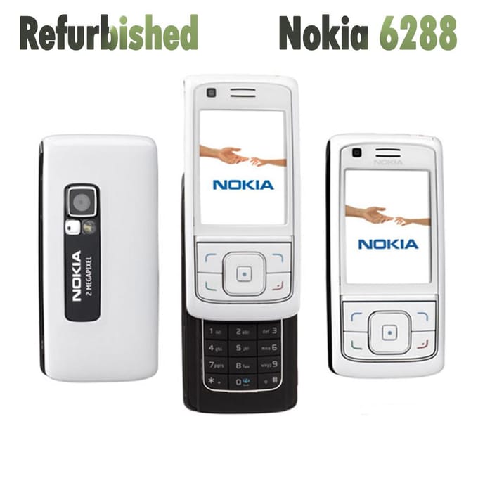 Gerenoveerde Nokia Originele Nokia 6288 mobiele telefoon Simple Set