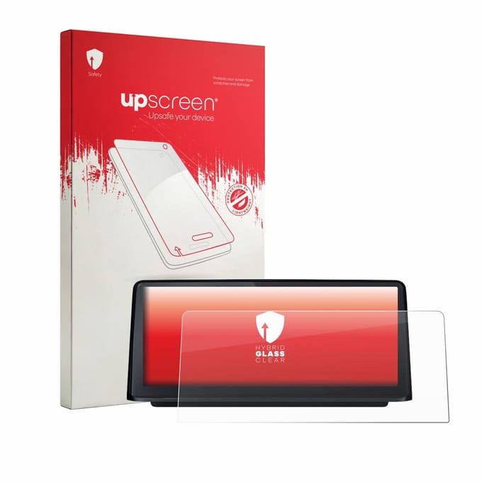 upscreen - Screenprotector voor Ewaying BMW 3/4 Android Headunit 10.25" - Folie Beschermfolie Beschermglas transparant