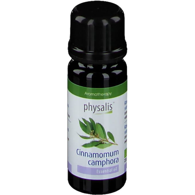 Physalis Etherische Olie Ravintsara Bio 10ml - Diffuser, huid en inwendig