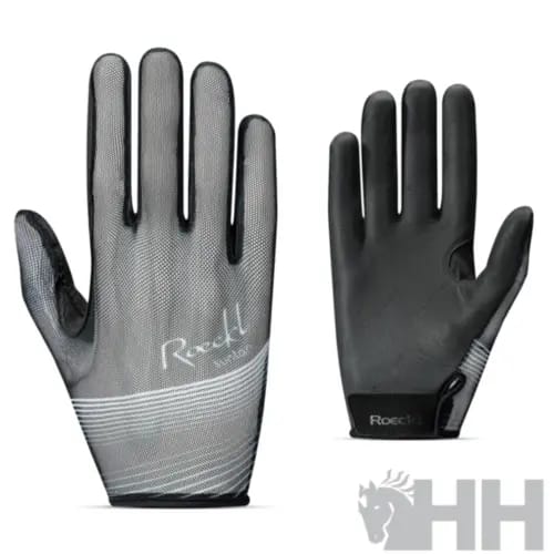 Roeckl - Rijhandschoen Laila - Black Shadow - Maat 7.5