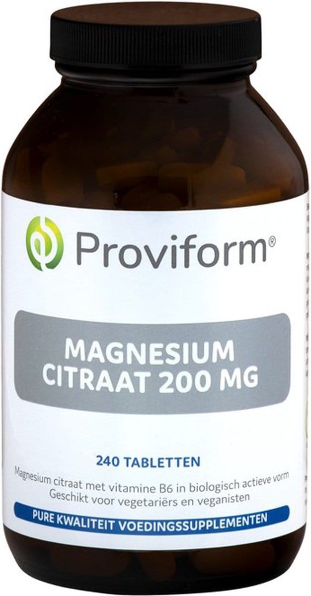 Proviform Magnesium citraat 200 mg & B6 Vitamine