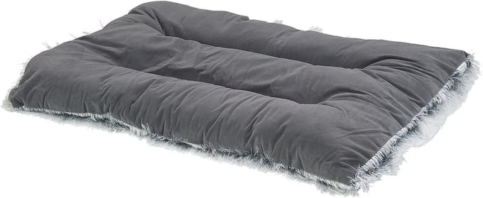 ERGANI - Dierenbed - Grijs - Fluweel
