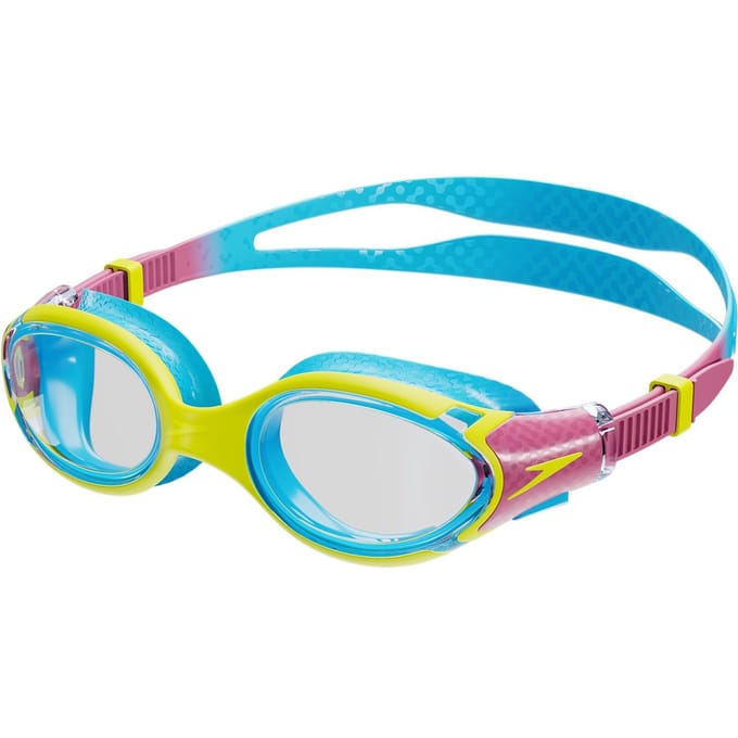 Speedo Kinder/Kids 2.0 2024 Biofuse zwembril (Geel/roze)