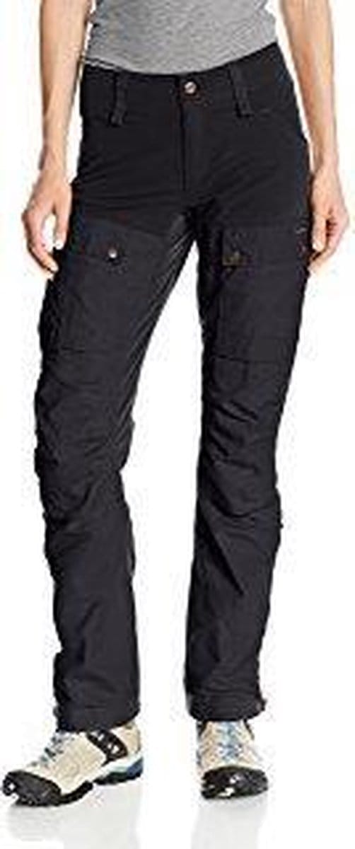 Fjallraven outdoorbroek - Travis - dames - zwart - L