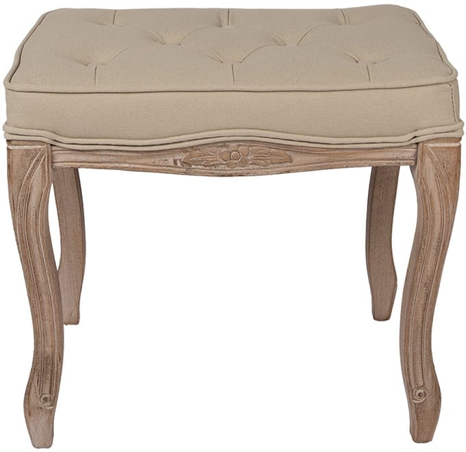 Clayre & Eef Krukje 50x36x47 cm Bruin Beige Hout