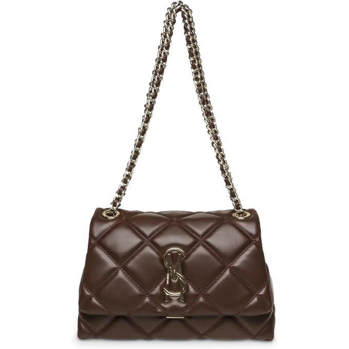 Steve Madden Bjolene Crossbodytas Medium Dames - Imitatieleer - Bruin