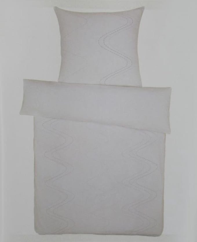 Mexx Voque Dekbedovertrek - Litsjumeaux - 240x200/220 cm - White