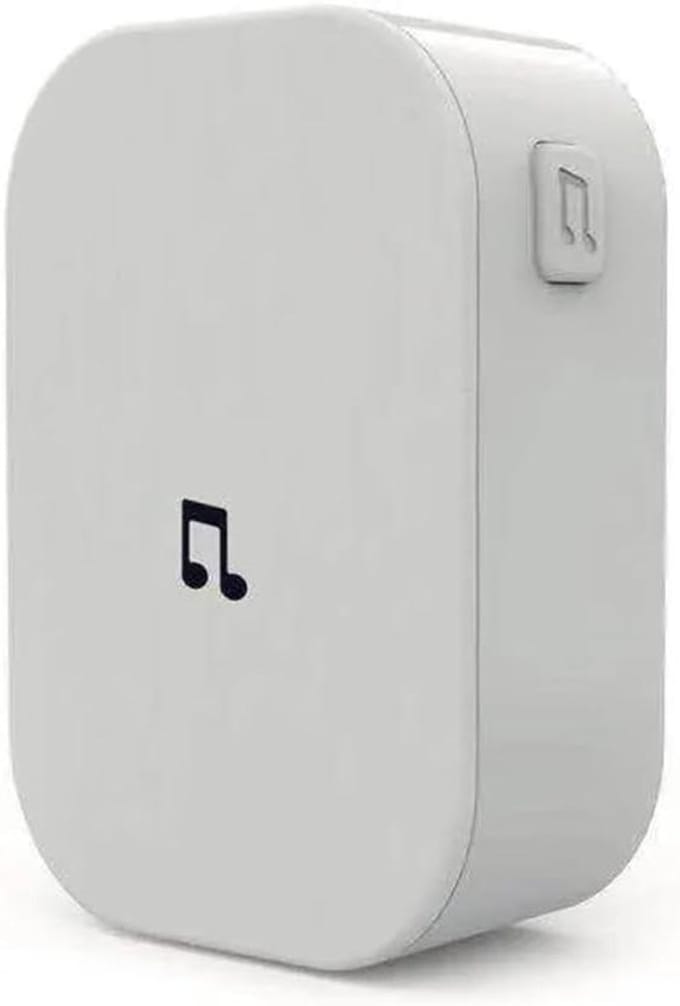 Videodeurbel - Slimme Wifi Deurbel - Thuisbeveiliging - 300M Afstandsbediening - 1x1x1 cm - One Color