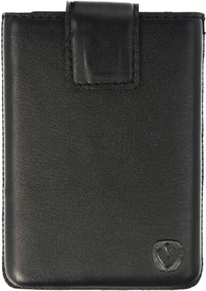 Pasjeshouder - Pocket Luxe - Easy Out systeem - Leer - 6 tot 8 pasjes - RFID - Zwart