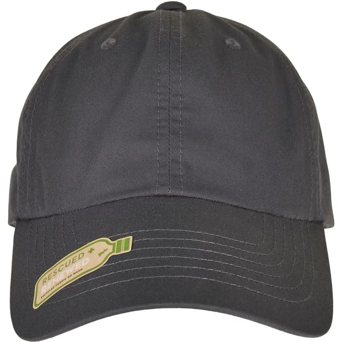 Urban Classics - Recycled Polyester Dad Cap light charcoal Pet - Grijs