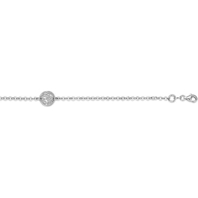 Orphelia Dames 925 Zilveren Armband - Zilver ZA-1977