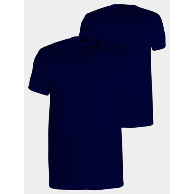 Alan Red Derby O-Hals T-Shirt Donkerblauw (navy) (2Pack) - Maat S - Heren - Basic T-shirt