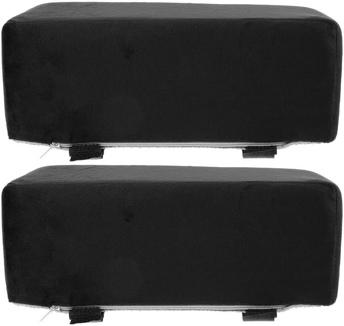 Dailygoods - Ergonomische Armleuningen Kussens - 10 cm Hoog - 1 Paar