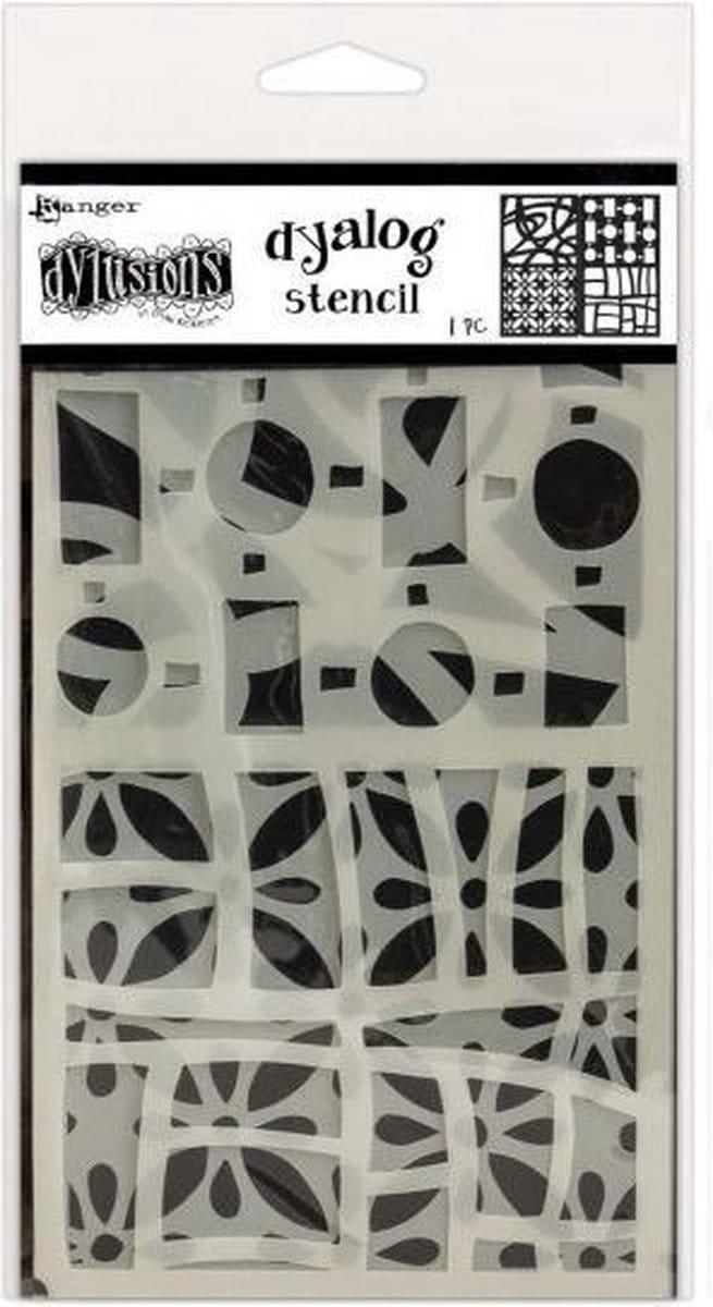 Ranger - Dylusions Stencil - Doodle it too