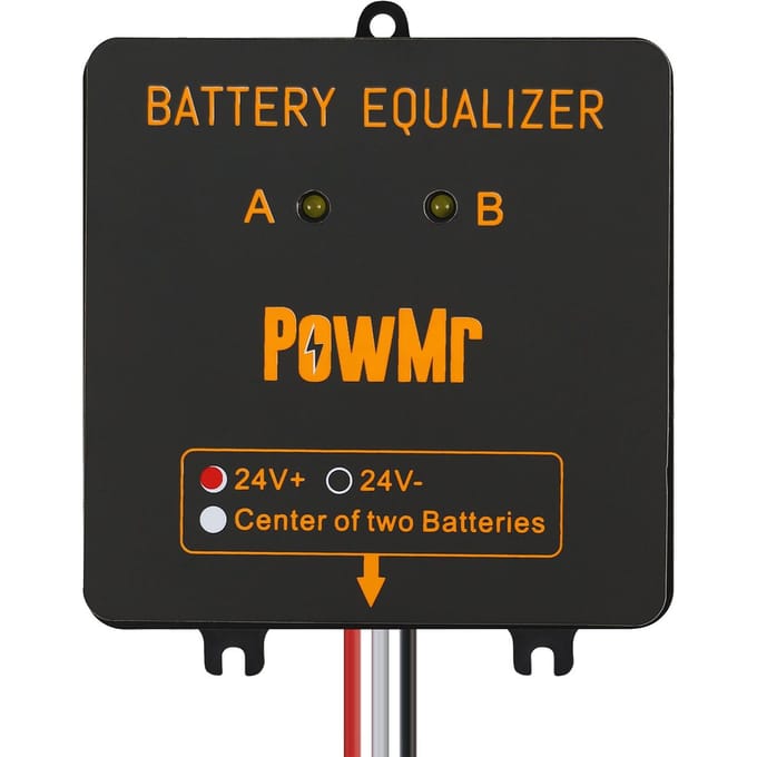 48V gelbatterij-equalizer batterijspanningsbalancer voor loodzuurbatterijsysteem serie-parallel Type 1 orange