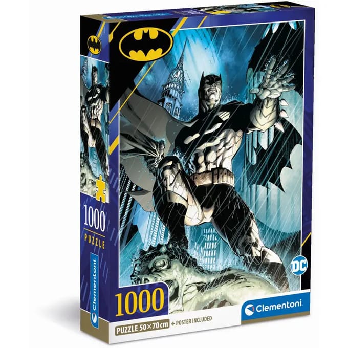 Clementoni - Puzzel - 1000 Stukjes - Batman 2020 - Vanaf 14 jaar - High Quality Collection