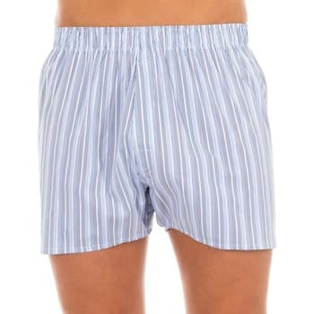 Hackett Heren Boxershort met Streep in Lichtblauw