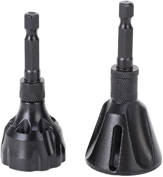 Efficiënte Burr Verwijderaar met Carbide Bladen, 2 Stuks Deburring en Externe Chamfer Tool voor Precisie Reparaties en Metaalbewerking