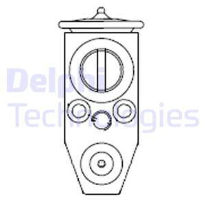 Expansieventiel, airconditioning DELPHI CB1016V