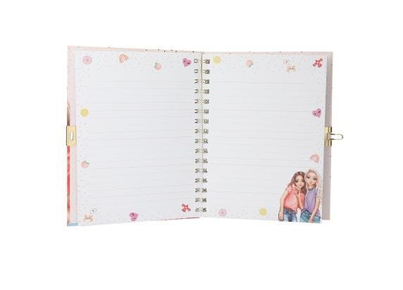 Top Model TOPModel dagboek met slot en armband Dagboeken