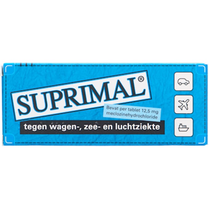 Suprimal Reistabletten - 1 x 10 tabletten