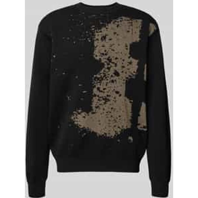 Gebreide pullover met ronde hals