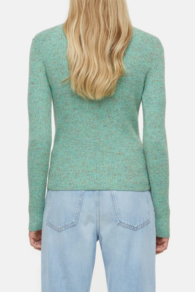 Closed Long Sleeve Crew Neck Knits Green Kick Taglia: XL | Maglioni a maglia Outlet | Donna | Verde